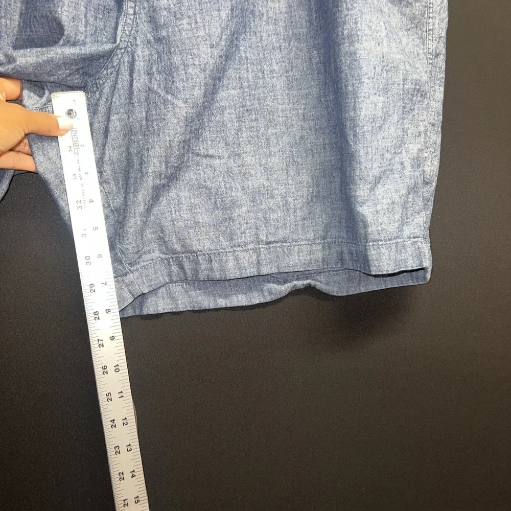 Classic Fit ‎ Chino Shorts casual  Men's chambray 2XB